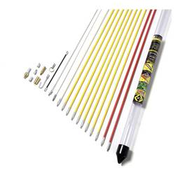 12 m Super sada MightyRod PRO kabeleinziehstangen T5422 C.K 1 ks