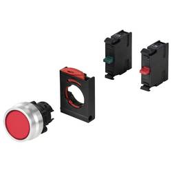 TRU COMPONENTS TC-12835236 ONPOW26BK-Z/R tlačítko - čelní prvek tlačítko červená 1 ks