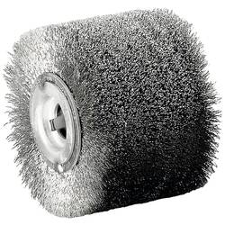 Lessmann 323.348.19 brusný válec Edelstahldraht-Rundbürste Ø100x70mm 0,2mm-Draht Bo19,2mm Průměr 100 mm 1 ks