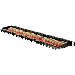 Digitus DN-91624S-SL-EA 24 portů síťový patch panel 483 mm (19) CAT 6A 0.5 U vícebarevná