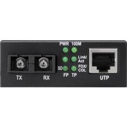 Digitus DN-82020-1 LAN, SC Simplex síťový prvek media converter 100 MBit/s