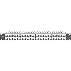 Digitus DN-91424 48 portů síťový patch panel 483 mm (19) CAT 6A 1 U vícebarevná neosazený