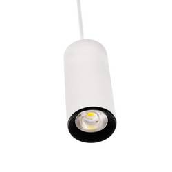Deko Light Lucea 10 závěsné světlo 3fázové pevně vestavěné LED 10 W LED Energetická třída (EEK2021): F (A - G) Dopravní bílá (RAL 9016)