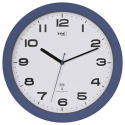 TFA Dostmann 60.3554.05 DCF nástěnné hodiny 50 mm x 320 mm , červená