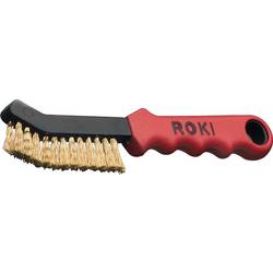 Lessmann ROKI® drátěný kartáč mosaz 225 mm 1 ks