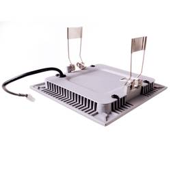 Deko Light 565155 LED Panel Square 8 LED vestavné svítidlo, třída G (A - G), LED, pevně vestavěné LED, 7 W, Perleťově světle šedá (RAL 9022)