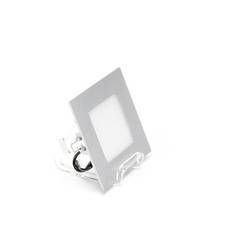 Deko Light 565155 LED Panel Square 8 LED vestavné svítidlo, třída G (A - G), LED, pevně vestavěné LED, 7 W, Perleťově světle šedá (RAL 9022)