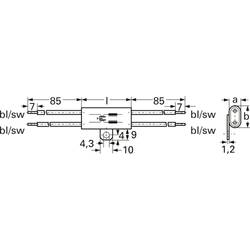 Eichhoff F012-000/000, F012-000/000 odrušovací filtr, 110 V/AC, 250 V/AC, 2 A, 2 mH