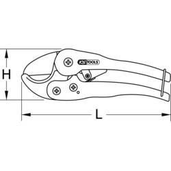 KS Tools 2220002 nůžky na trubky