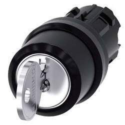 Siemens 3SU10004BM010AA0 3SU1000-4BM01-0AA0 klíčový spínač 2 x 45 ° IP66, IP67, IP69 / IP69K 1 ks Piece