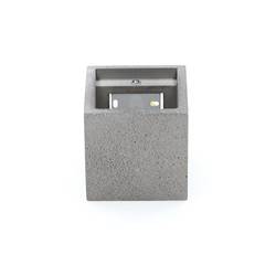 Deko Light Cube Cube Nástěnné svítidlo G9 25 W halogenová žárovka tmavě šedá