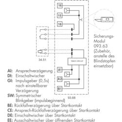 Finder 39.81.0.024.0060 vazební relé 24 V/DC, 24 V/AC 6 A 1 přepínací kontakt 1 ks