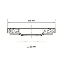 LUKAS-ERZETT A27221153071530 lamelový kotouč Průměr 115 mm 10 ks