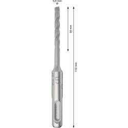 Bosch Accessories 2608833889 2608833889 wolfram-karbid příklepový vrták 5 mm SDS plus 10 ks
