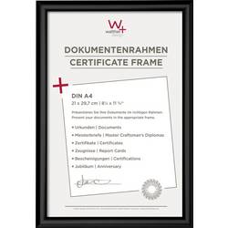walther+ design KP130B vyměnitelný fotorámeček Formát papíru: A4 (š x v x h) 1.70 x 32.80 x 23.80 cm černá