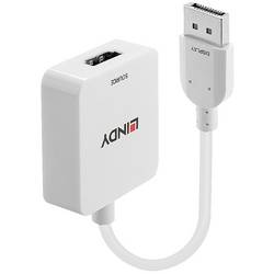 LINDY 38303 HDMI / DisplayPort konvertor [1x HDMI zásuvka - 1x zástrčka DisplayPort] bílá 9.5 cm