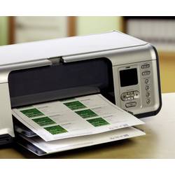 Avery-Zweckform C32011-25 potisknutelné vizitky, hladké hrany 85 x 54 mm bílá 250 ks Formát papíru: A4