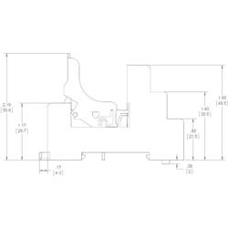 Crydom DRSED patice pro relé Crydom řada ED , (d x š x v) 71 x 15.5 x 49.5 mm, 1 ks