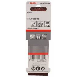 Bosch Accessories 2608606929 2608606929 brusný pás Zrnitost 40 (d x š) 305 mm x 40 mm 3 ks