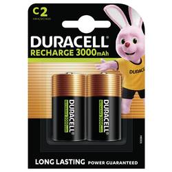 Duracell PreCharged akumulátor malé mono C Ni-MH 3000 mAh 1.2 V 2 ks