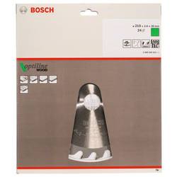 Bosch Accessories Optiline 2608640621 tvrdokovový pilový kotouč 210 x 30 x 2.8 mm Počet zubů (na palec): 24 1 ks