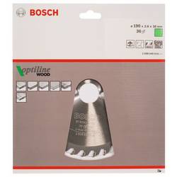 Bosch Accessories Optiline 2608640616 tvrdokovový pilový kotouč 190 x 30 x 2.6 mm Počet zubů (na palec): 36 1 ks