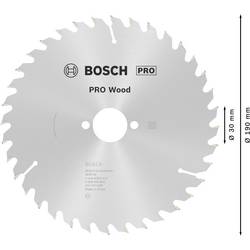 Bosch Accessories Optiline 2608640616 tvrdokovový pilový kotouč 190 x 30 x 2.6 mm Počet zubů (na palec): 36 1 ks