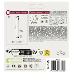 Paulmann Urail svítidla do lištových systémů (230 V) 1fázové E27 20 W LED černá (matná), chrom