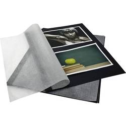 Goldbuch GOLDBUCH - Fotokarton schwarz DIN A4 mit Pergamin 20 Blatt 83006 obaly na fotografie černá