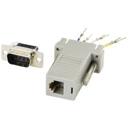 TRU COMPONENTS D-SUB adaptér D-SUB zástrčka 9pólová - RJ12 zásuvka 1 ks