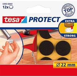 tesa plstěné podložky hnědá (Ø) 22 mm 12 ks Piece