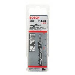 Bosch Accessories 2608633625 Pilový plátek do kmitací pily T 144 D - Speed for Wood 25 ks