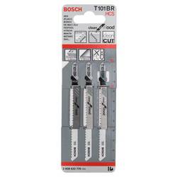 Bosch Accessories 2608633779 Pilový plátek do kmitací pily T 101 BR - Clean for Wood 3 ks
