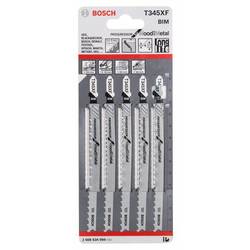 Bosch Accessories 2608634994 Pilový plátek do kmitací pily T 345 XF - Progressor for Wood and Metal 5 ks
