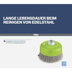 Bosch Accessories Hrncový kartáč, nerezový - 100 mm, 0,3 mm, M14 2608622103 1 ks