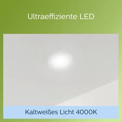 Philips 8720169308107 Diamond vestavné svítidlo, LED, LED, 2 W, bílá