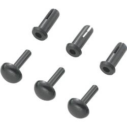 TRU COMPONENTS TC-SRR-380K203 TC-10820816 rozpínací nýt Ø otvoru 3 mm černá 1000 ks