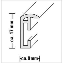 Hama 00031767 vyměnitelný fotorámeček Formát papíru: 20 x 30 cm (š x v x h) 21 x 31 x 1.5 cm bílá