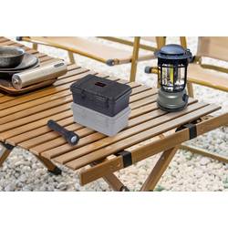 VOLTCRAFT Outdoorový kufr na akumulátory/baterie 58x AA, AAA, AAAA, Knoflíkové baterie (d x š x v) 18.4 x 13.2 x 7.7 cm