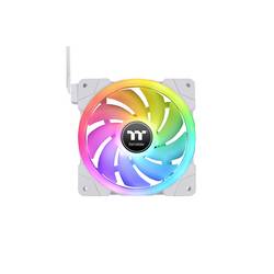 Thermaltake CL-F161-PL12SW-A PC větrák s krytem bílá, transparentní, RGB (š x v x h) 120 x 120 x 25 mm vč. ovládání RGB osvětlení