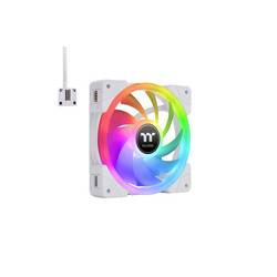 Thermaltake CL-F161-PL12SW-A PC větrák s krytem bílá, transparentní, RGB (š x v x h) 120 x 120 x 25 mm vč. ovládání RGB osvětlení