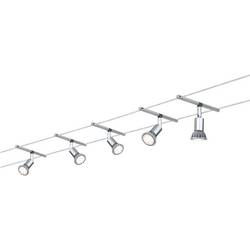 Paulmann Salt 94145 kompletní lankový systém GU5.3 50 W LED chrom (matný)