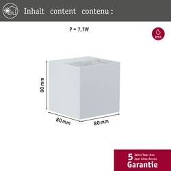 Paulmann Cybo 18001 venkovní nástěnné LED osvětlení LED pevně vestavěné LED 6 W
