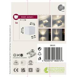 Paulmann Cybo 18001 venkovní nástěnné LED osvětlení LED pevně vestavěné LED 6 W