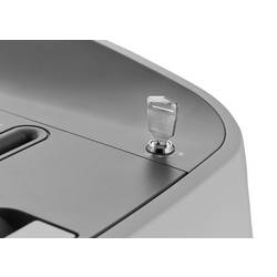 Dahle ShredMATIC 300 P5 skartovačka 300 listů na kousky 2 x 15 mm P-5 40 l Křížový řez kancelářské sponky, kreditní karty