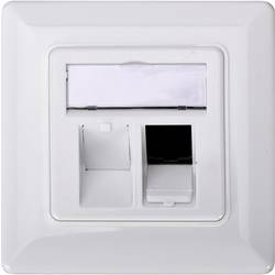 Digitus DN-93801-1 držák keystone dvojitý bílá