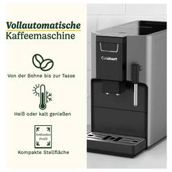 Cuisinart EM550E plně automatický kávovar černá, stříbrná