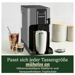 Cuisinart EM550E plně automatický kávovar černá, stříbrná