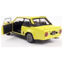 Solido model osobního automobilu Fiat 131 Abarth 1980 žlutá hotový model Model osobního automobilu