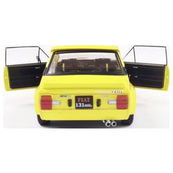 Solido model osobního automobilu Fiat 131 Abarth 1980 žlutá hotový model Model osobního automobilu